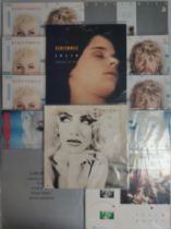 A Collection of 12 x Eurythmics / Annie Lennox New Wave Vinyl LPs and 12” Single.