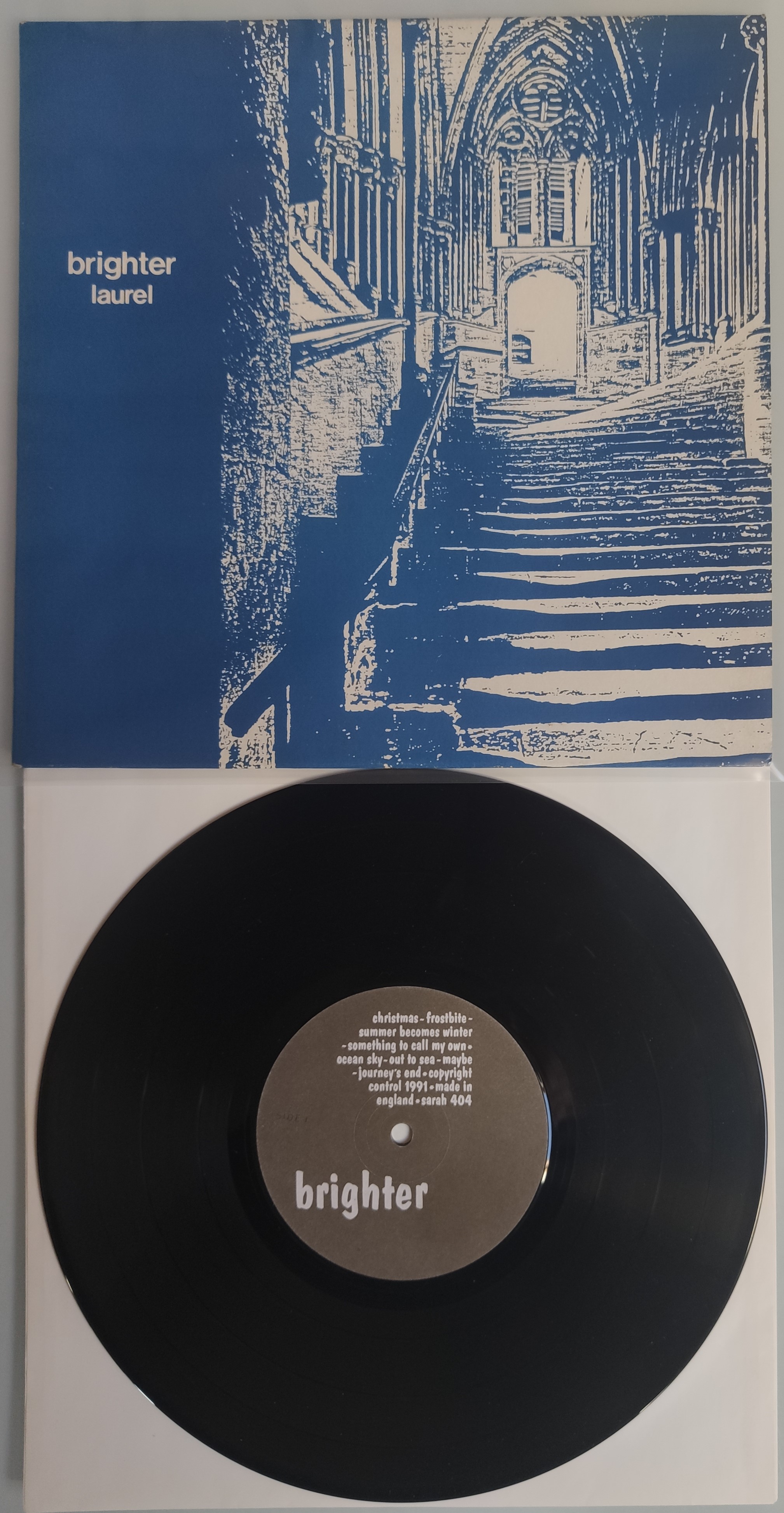 Brighter – Laurel 10” Vinyl Record – UK 1991 First Pressing A1 / B1. EX Condition.