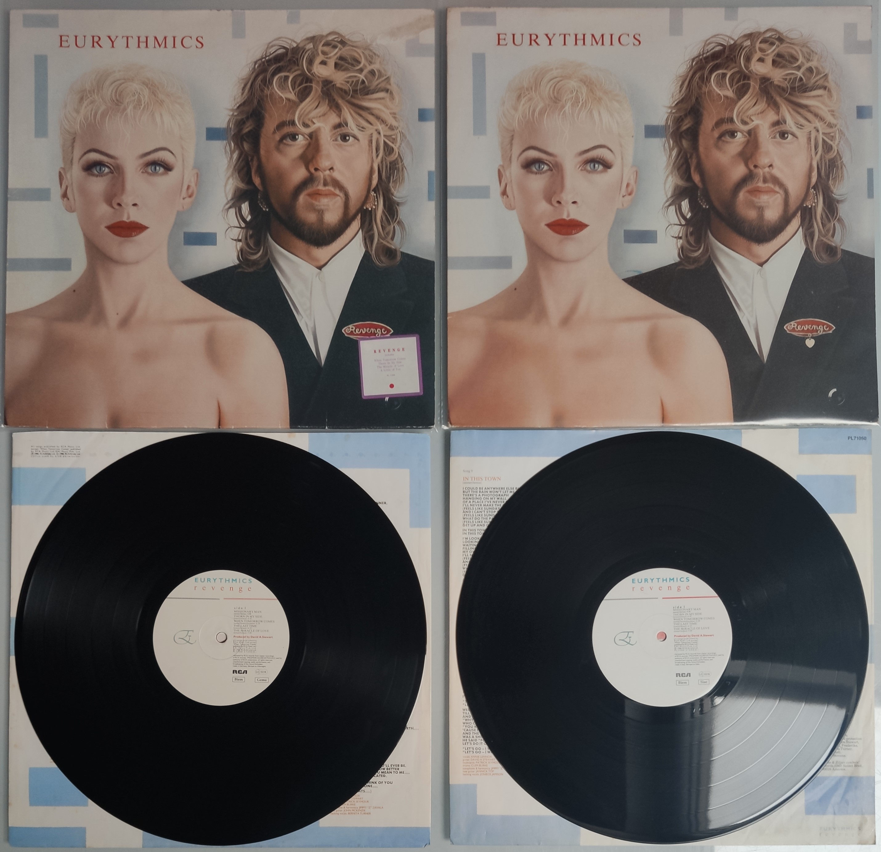 A Collection of 12 x Eurythmics / Annie Lennox New Wave Vinyl LPs and 12” Single. - Image 5 of 9