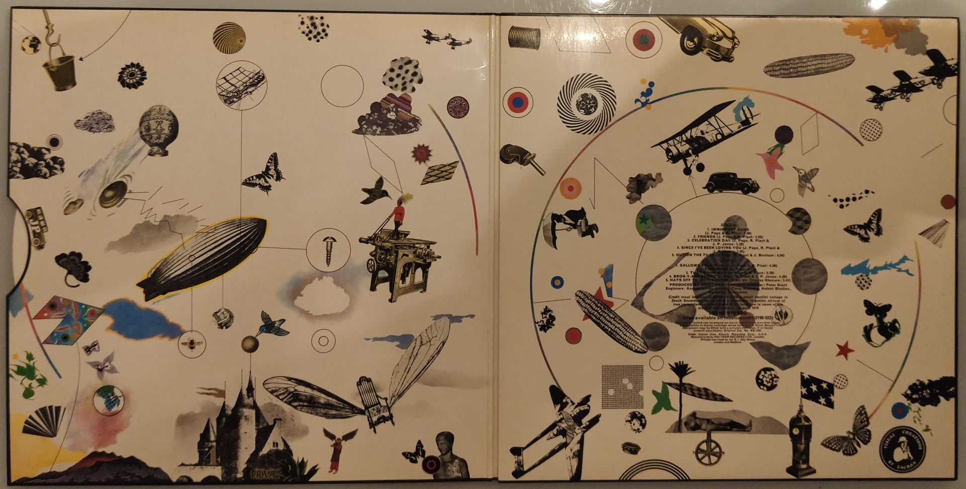 Led Zeppelin III UK 1970 1st Pressing - Peter Grant Credit - A5 / B5 - VG+ To EX. - Image 10 of 11