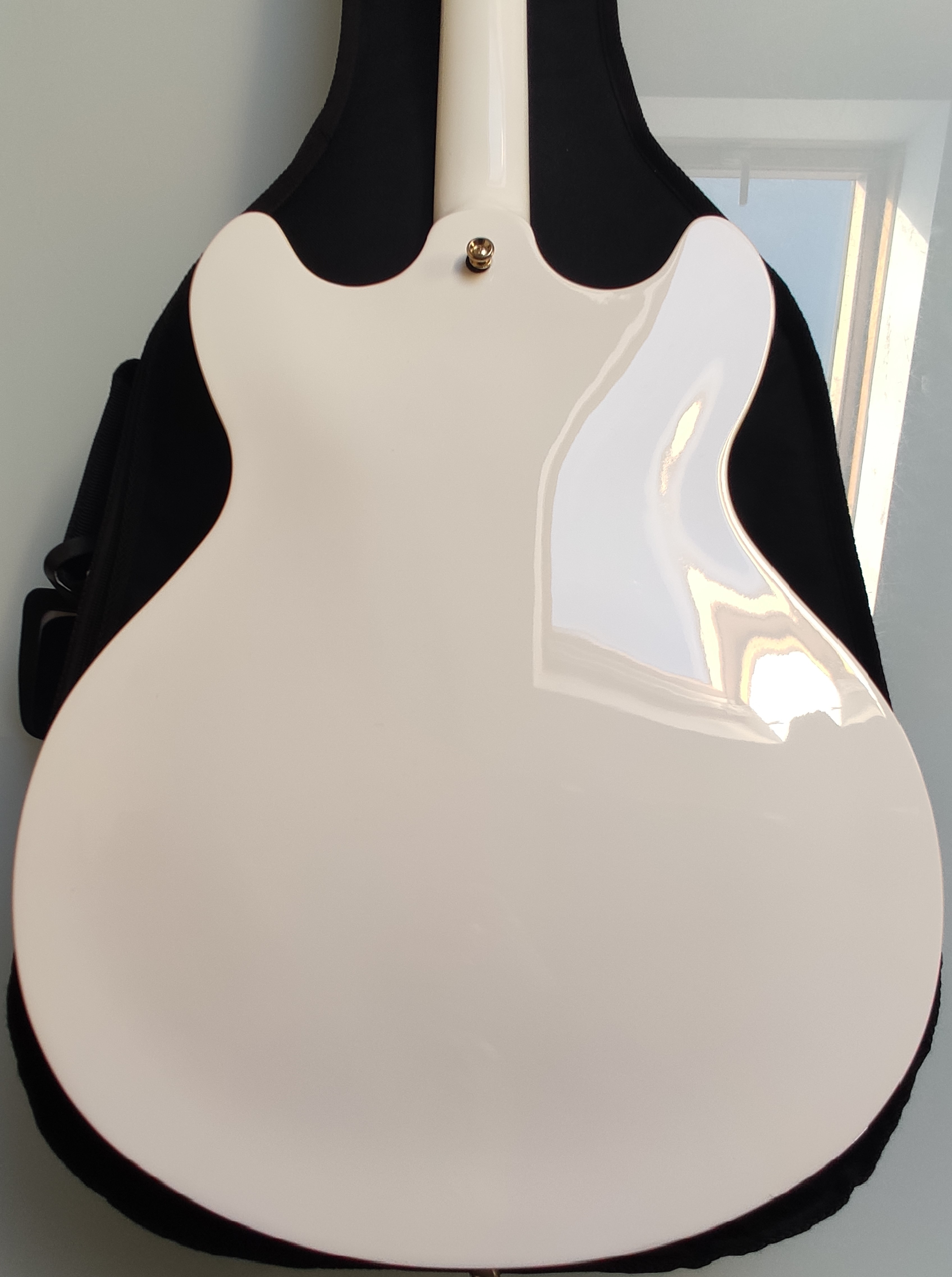 A Stunning Washburn HB45 Semi Hollow Body Electric Guitar. Excellent Condition. With Case. - Image 17 of 19