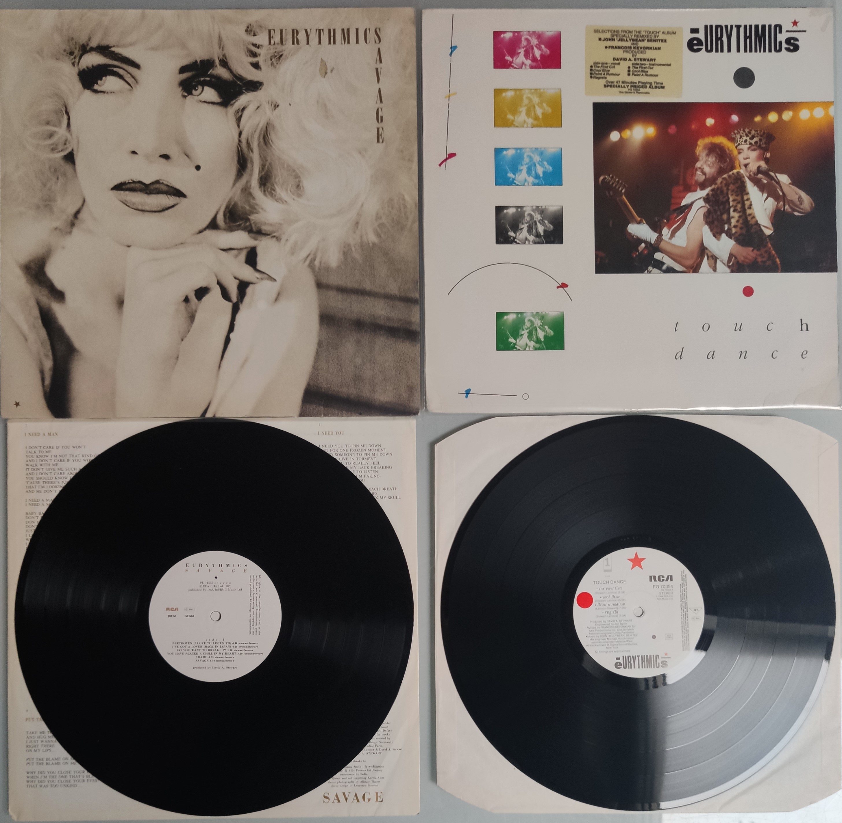 A Collection of 12 x Eurythmics / Annie Lennox New Wave Vinyl LPs and 12” Single. - Image 9 of 9