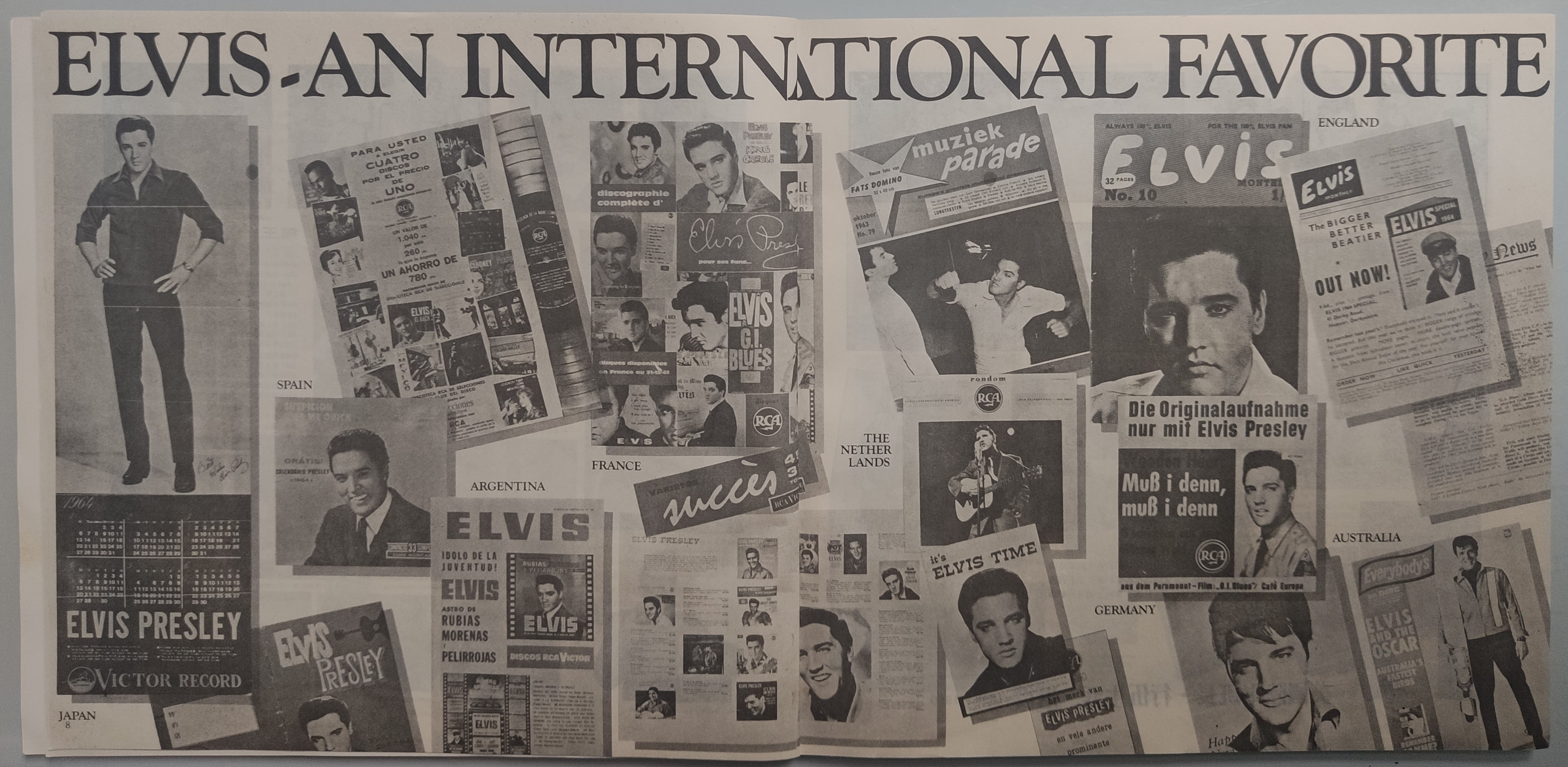 Extremely Rare Elvis Presley – Golden Album Volume 1 – Box Set of 10 x Vinyl Records – Taiwan Rel... - Image 6 of 10