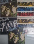 A Collection of The Police Vinyl Records – All UK Pressings - VG+ To NM.