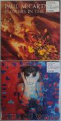 2 x Paul McCartney Vinyl LPs – Flowers In the Dirt & Tug of War – UK First Pressings – EX To NM.