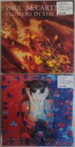 2 x Paul McCartney Vinyl LPs – Flowers In the Dirt & Tug of War – UK First Pressings – EX To NM.