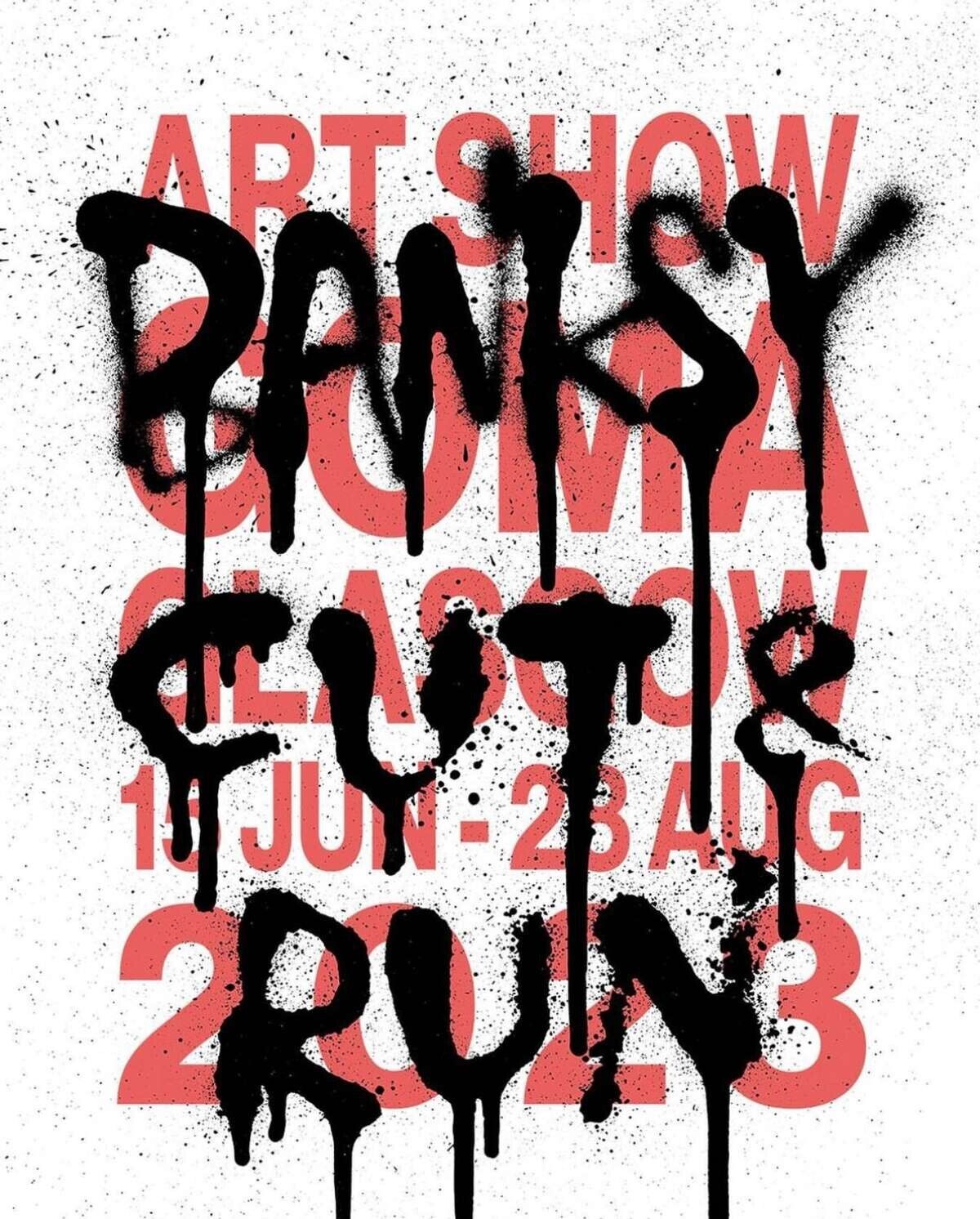 Banksy (B.1974) 2 Posters Cut & Run and Rat Run Rat From '25 Years Card Labour’ Exhibition Goma... - Bild 5 aus 7