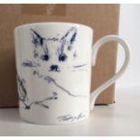Tracey Emin (B 1963) ‘Docket and His Bird Collection’ Porcelain Coffee Mug, Emin International, 2...