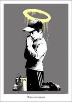 Banksy (B 1974)'Forgive Us Our Trespassing', Double-Sided Poster, Exit Through The Gift Shop, Ver...