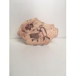 Banksy (B 1974) Peckham Rock ‘Shopping Trolly's' Cork Postcard, British Museum With Provenace, 20...