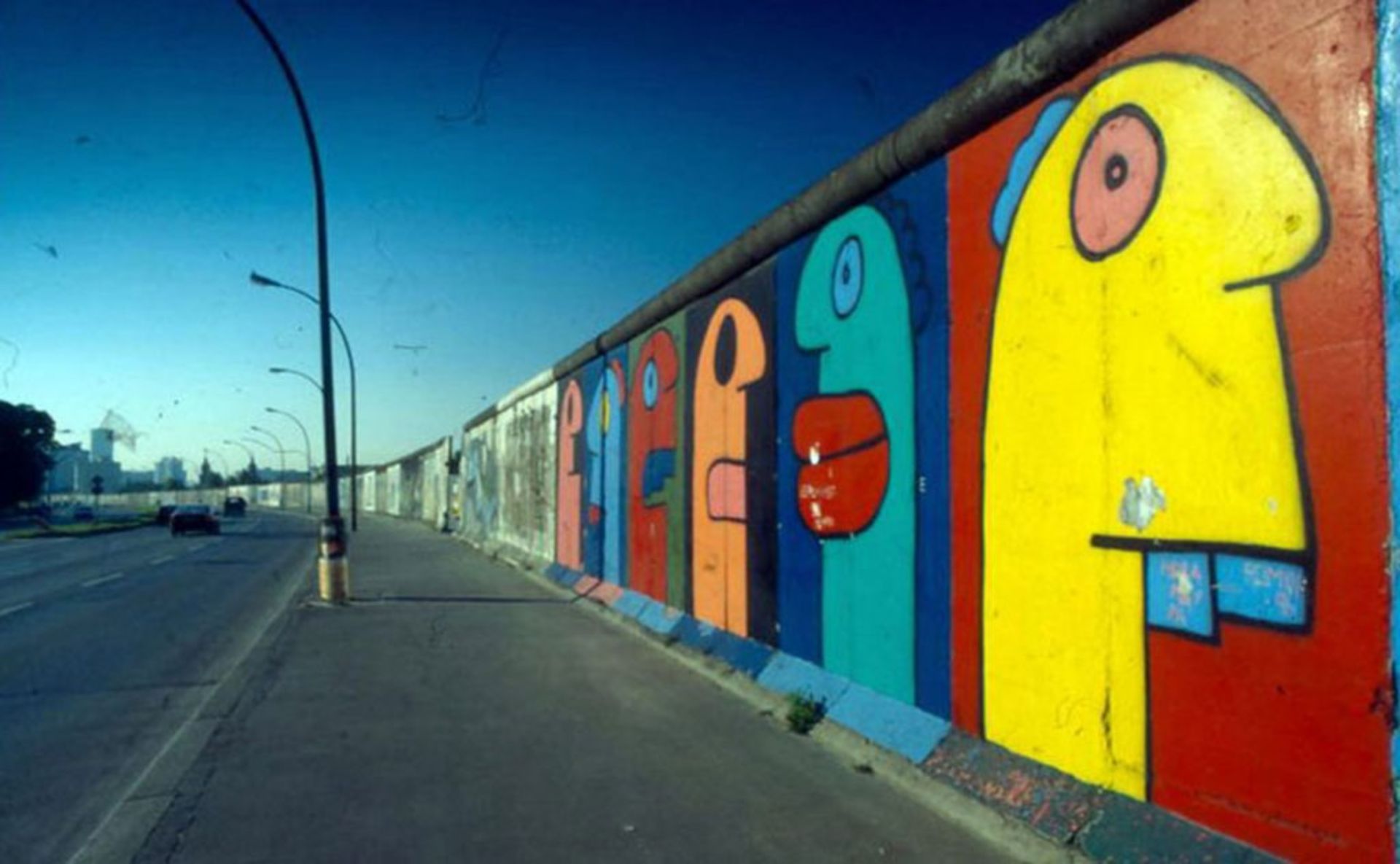 Thierry Noir (B.1958) Black ‘Heads’ Berlin Trabant Car In Colours By Thierry Noir, 1994, Sold Out - Image 5 of 21