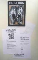 Banksy (B.1974) Authorised ‘Cut & Run' Posters 2, Exhibition Book Form Glasgow Exhibition, 2023