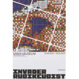 Invader (B. 1969-) Mima Exhibition Poster, 2022 , L'Origine Du Monde