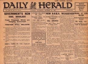 Irish War of Independence News Reports Black & Tans, Hunger Strikes 1920-14.