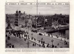 Easter Rising 1916 The Aftermath of the Rebellion Double Page Print