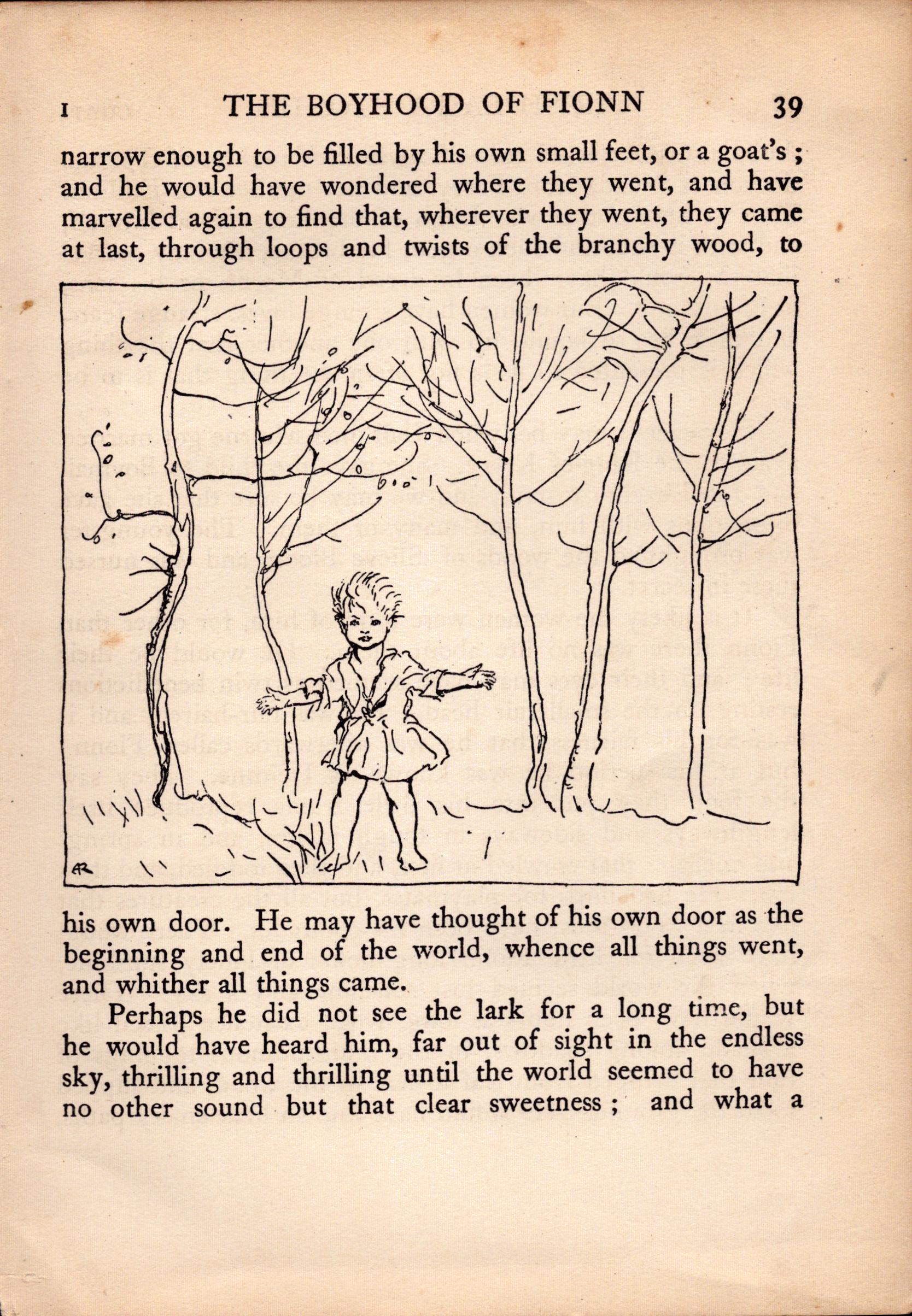 Collection Of 12 Rare Irish Fairy Tales Arthur Rackham Illustrated Prints. - Image 13 of 15