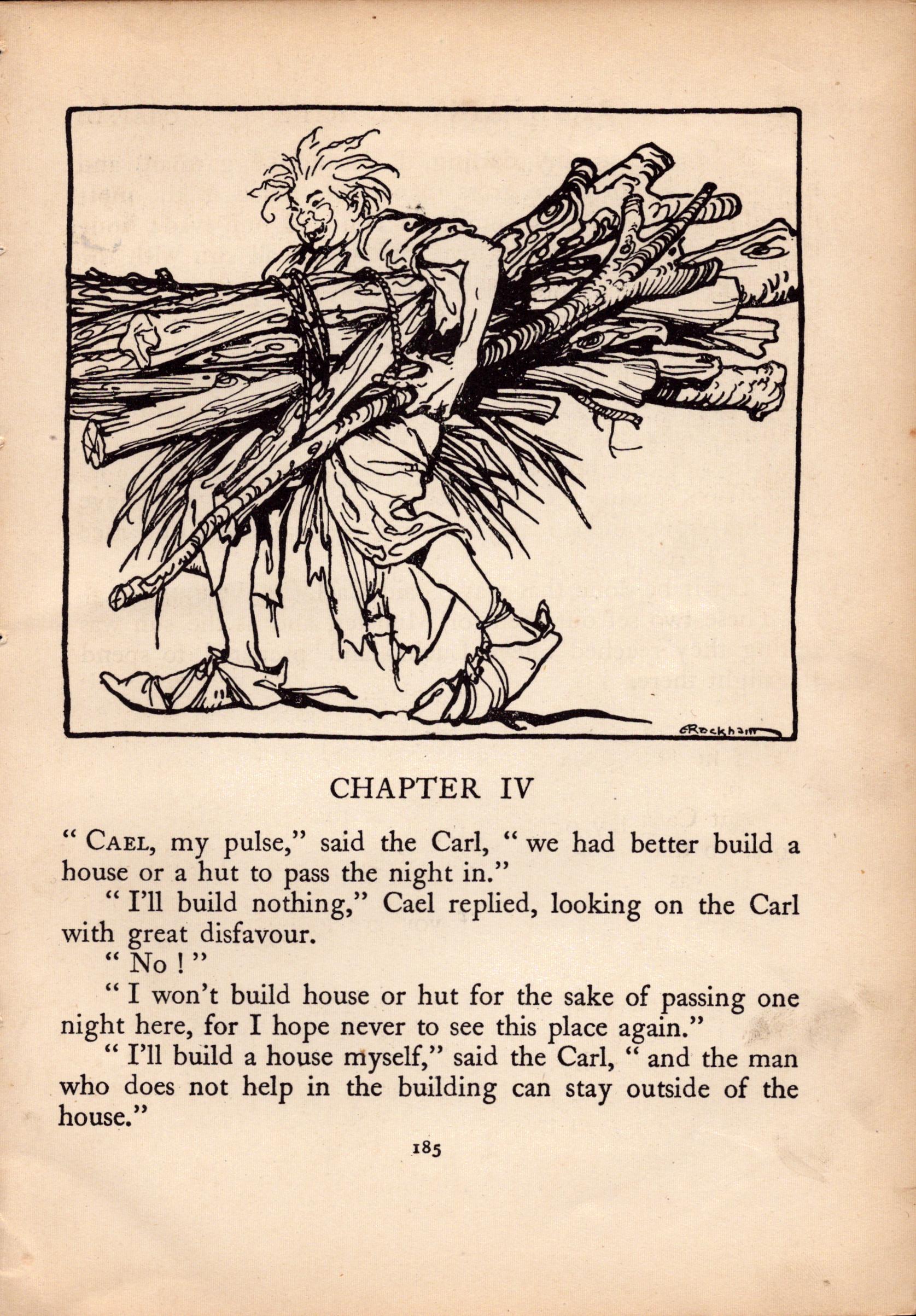 Collection Of 12 Rare Irish Fairy Tales Arthur Rackham Illustrated Prints. - Image 2 of 15