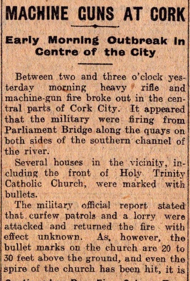Irish War of Independence News Reports Black & Tans, Hunger Strikes 1920-2. - Image 2 of 8