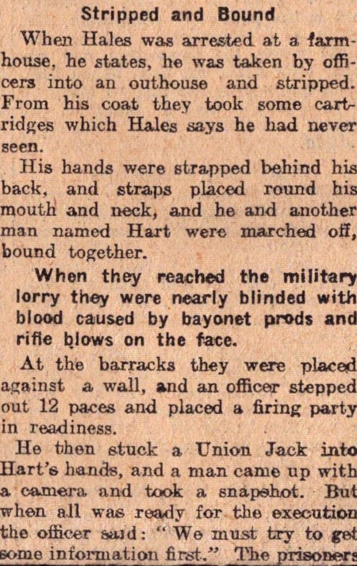 Irish War of Independence News Reports Black & Tans, Hunger Strikes 1920-6. - Image 4 of 7