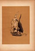 Cecil Aldin Antique Lovable Scamp of a Terrier illustration A Dog Day -5.