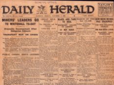 Irish War of Independence News Reports Black & Tans, Hunger Strikes 1920-1.
