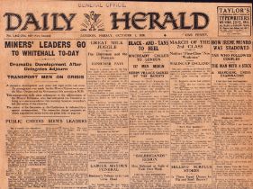 Irish War of Independence News Reports Black & Tans, Hunger Strikes 1920-1.