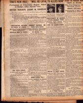 Sinn Fein Conspiracy Poisoning British Troops 1920 Newspaper