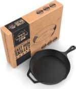 Pallet of Preseasoned Cast iron Skillets - Total RRP £12,264