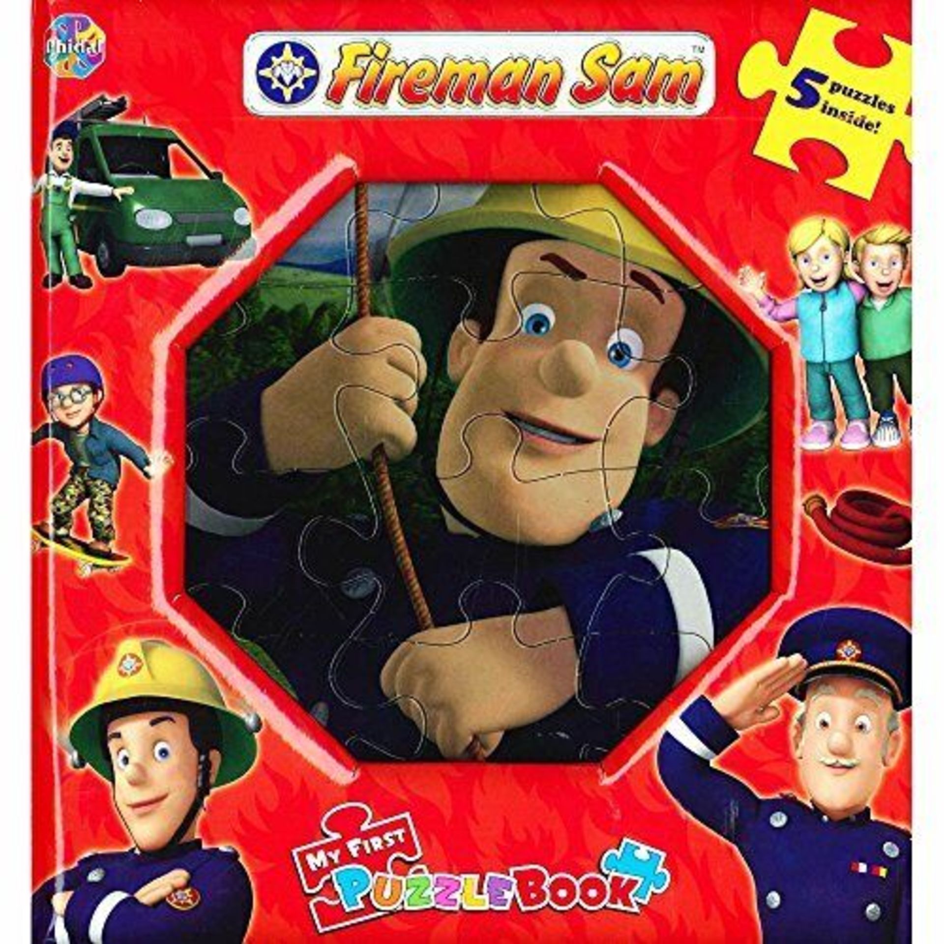 Pallet of Fireman Sam Puzzle Book