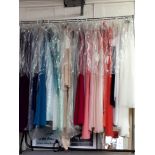 Bulk Lot of Dresses. Mixed Sizes and Colours. All From Milano Formals x 30 Dresses