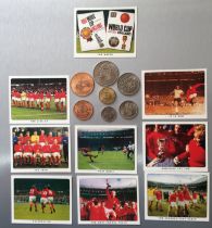 England World Cup 1966 Complete Year Set of Coinage & Collectors Cards