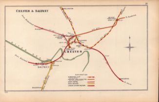 Chester & Saltney Antique Railway Junction Diagram-16.