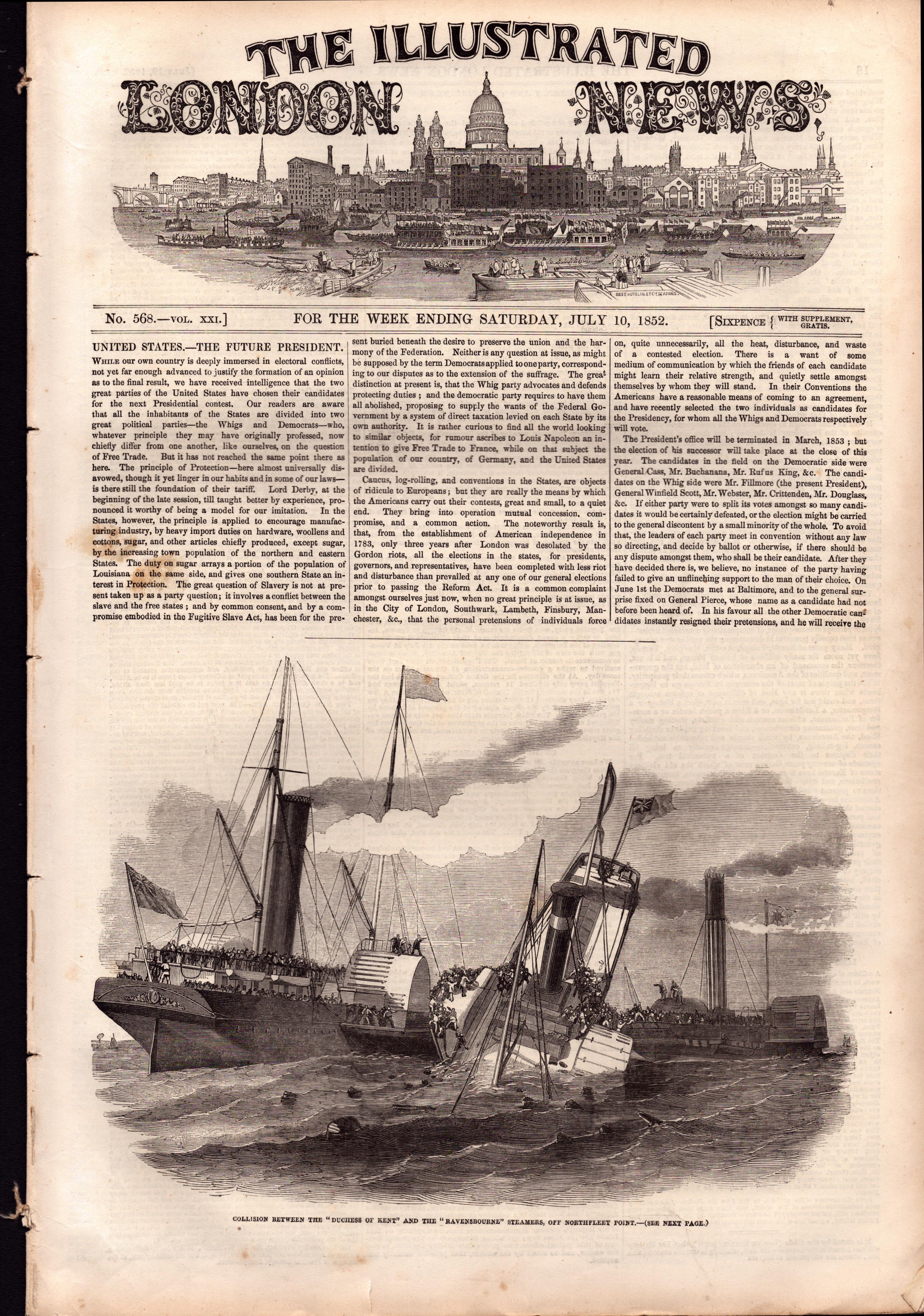 Illustrated London News Victorian Collection 12 Antique 1852 Newspapers. - Bild 5 aus 15