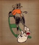 Cecil Aldin Antique 1909 Rough Haired Terrier “Pickles” Dog Illustration-7.