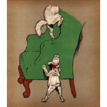 Cecil Aldin Antique 1909 Rough Haired Terrier “Pickles” Dog Illustration-15.