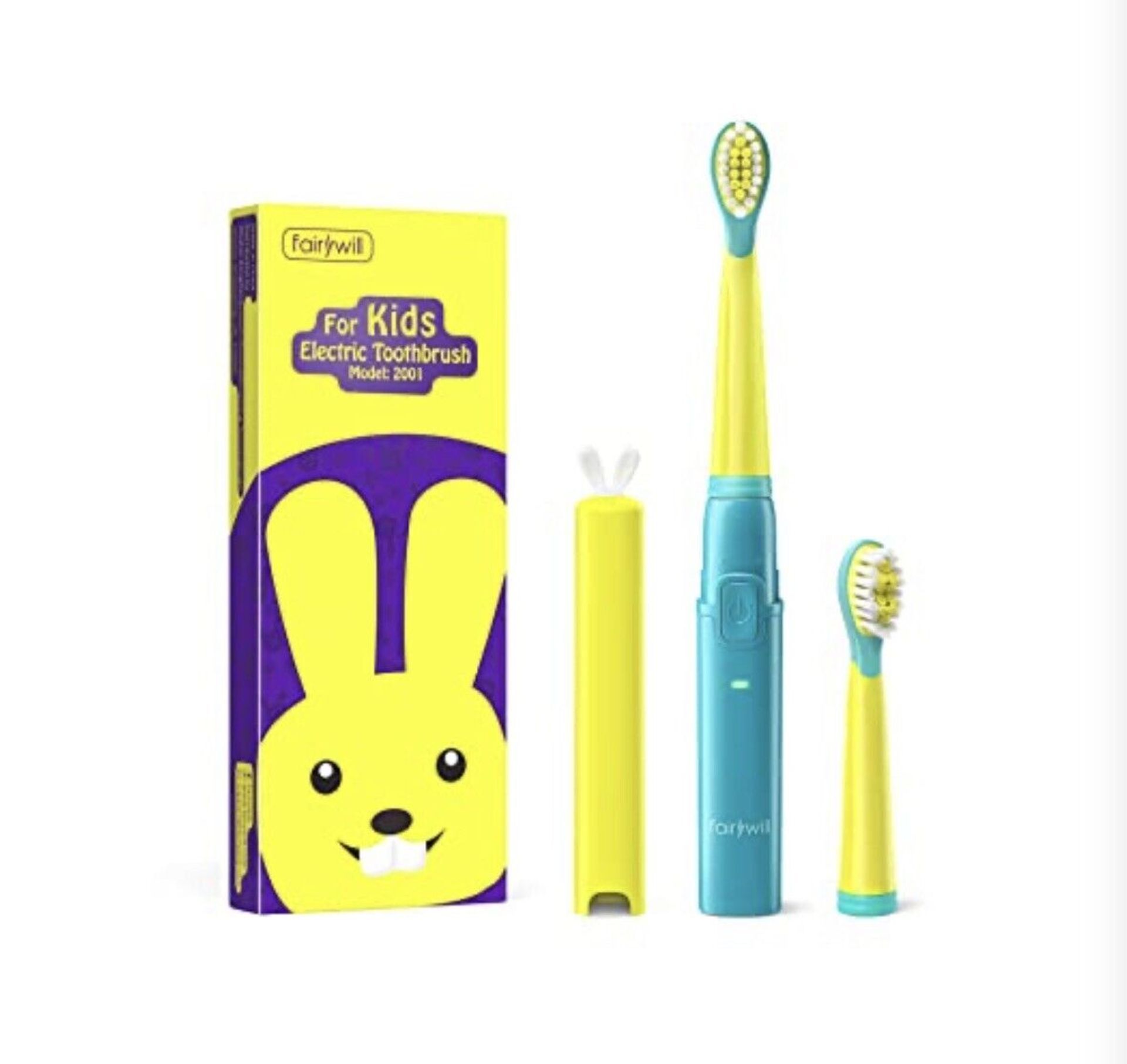 4 x Fairywill Kids 2001 Electric Toothbrush