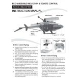 Remote Control Intelligent Induction Combat Helicopter