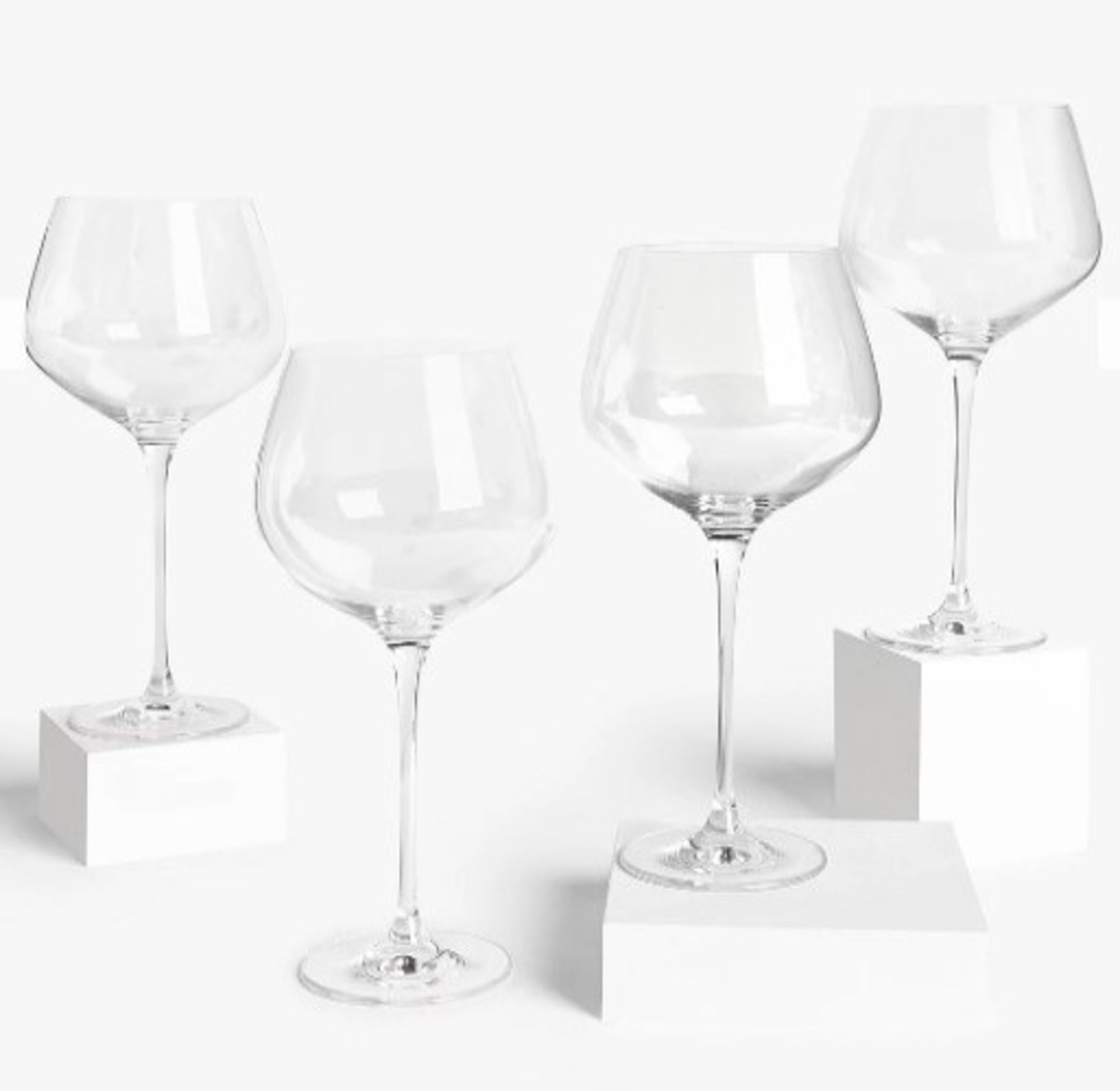 John Lewis and Partners Copa Gin Glasses, Set of 4, 720ml RRP £45.00