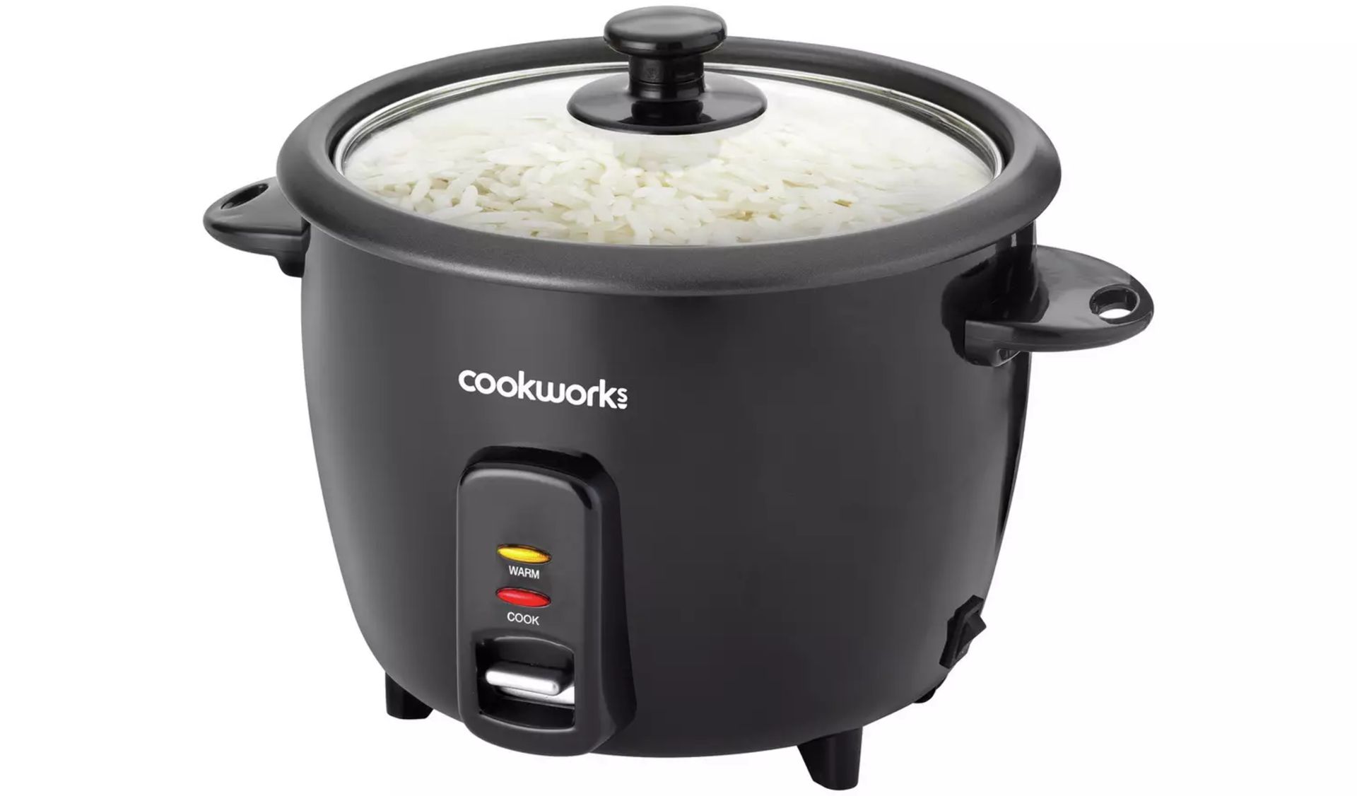 Cookworks 1.5L Rice Cooker - Black