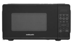 Cookworks 700W Standard Microwave EM7 - Black