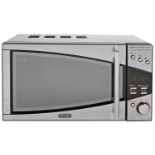 De'Longhi 800W Standard Microwave P80T5A - Black and Silver