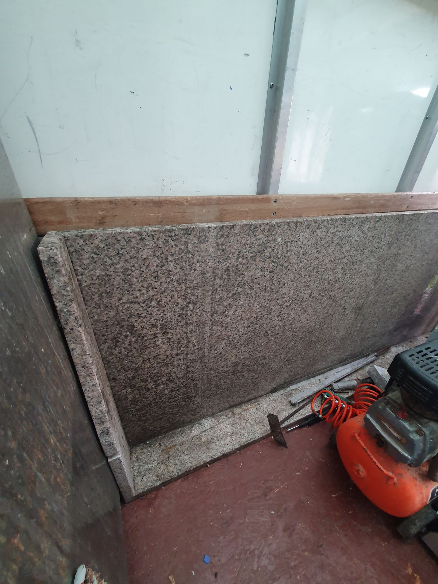 Marble Pizza Bench Fridge With Saladette and Stand - Image 4 of 7