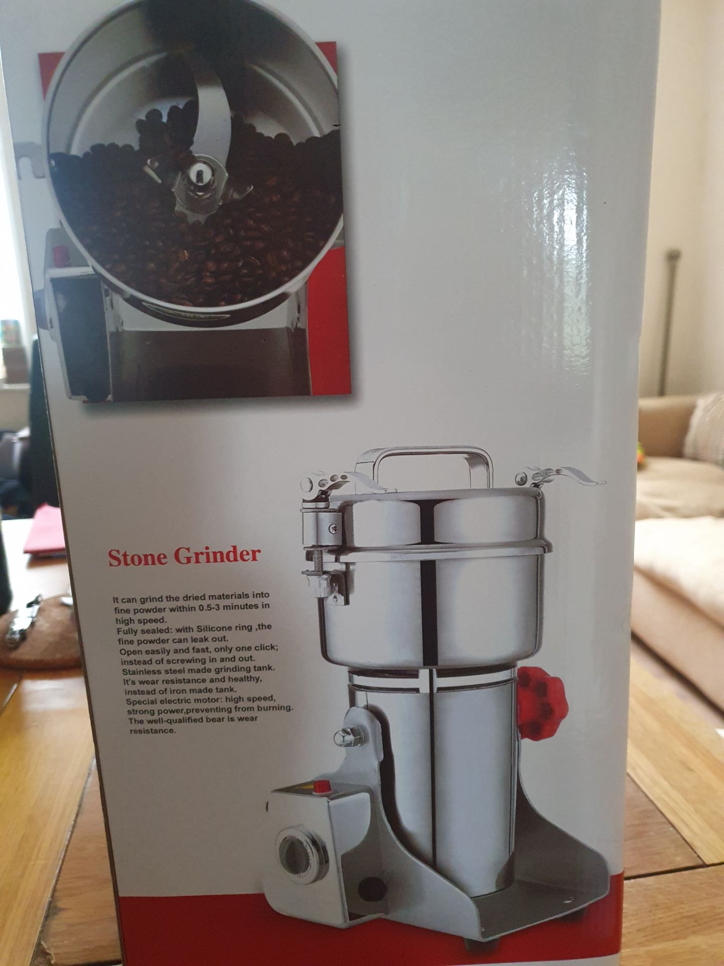 Large Grinder That Is Ideal For Nuts, Spices, Herbs and Even Coffee. - Bild 2 aus 8