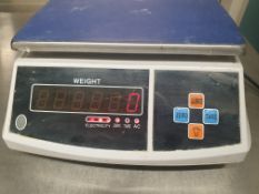 Digital Scales 30kgs Maximum Capacity.