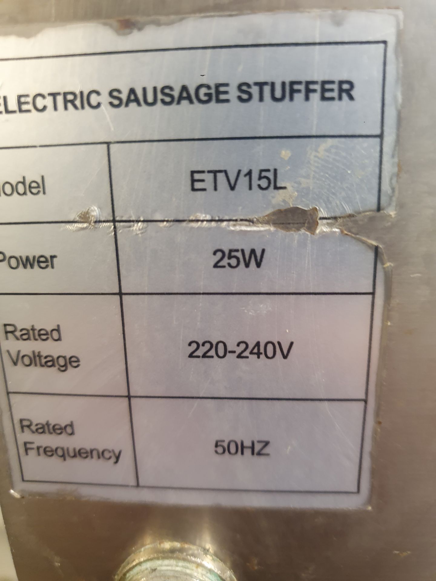 Automatic Sausage Stuffer 15L Capacity - Bild 2 aus 7