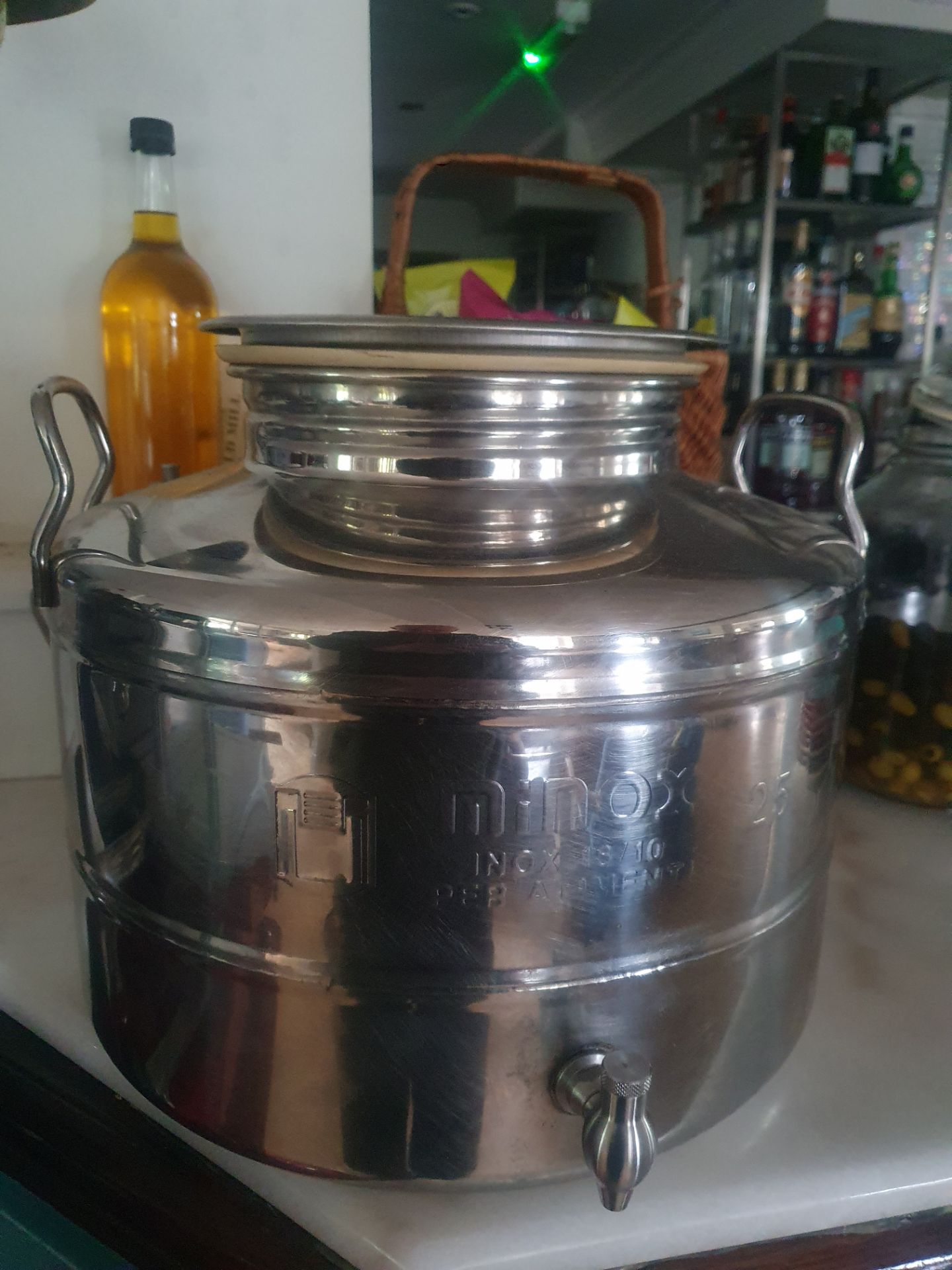 Stainless Steel Olive Oil Urn-25L