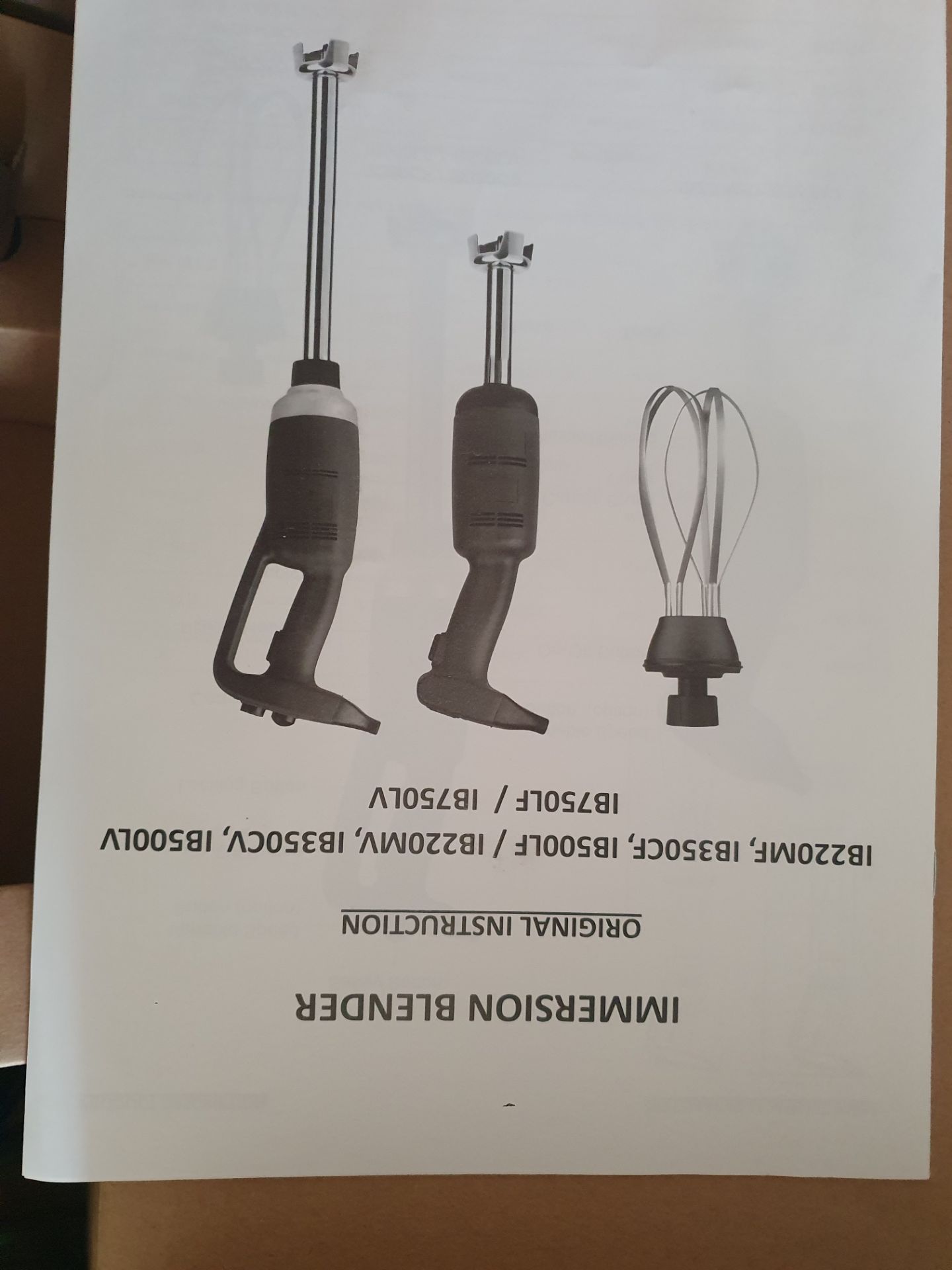 Immersion Blender With Interchangeable Blades - Image 2 of 5