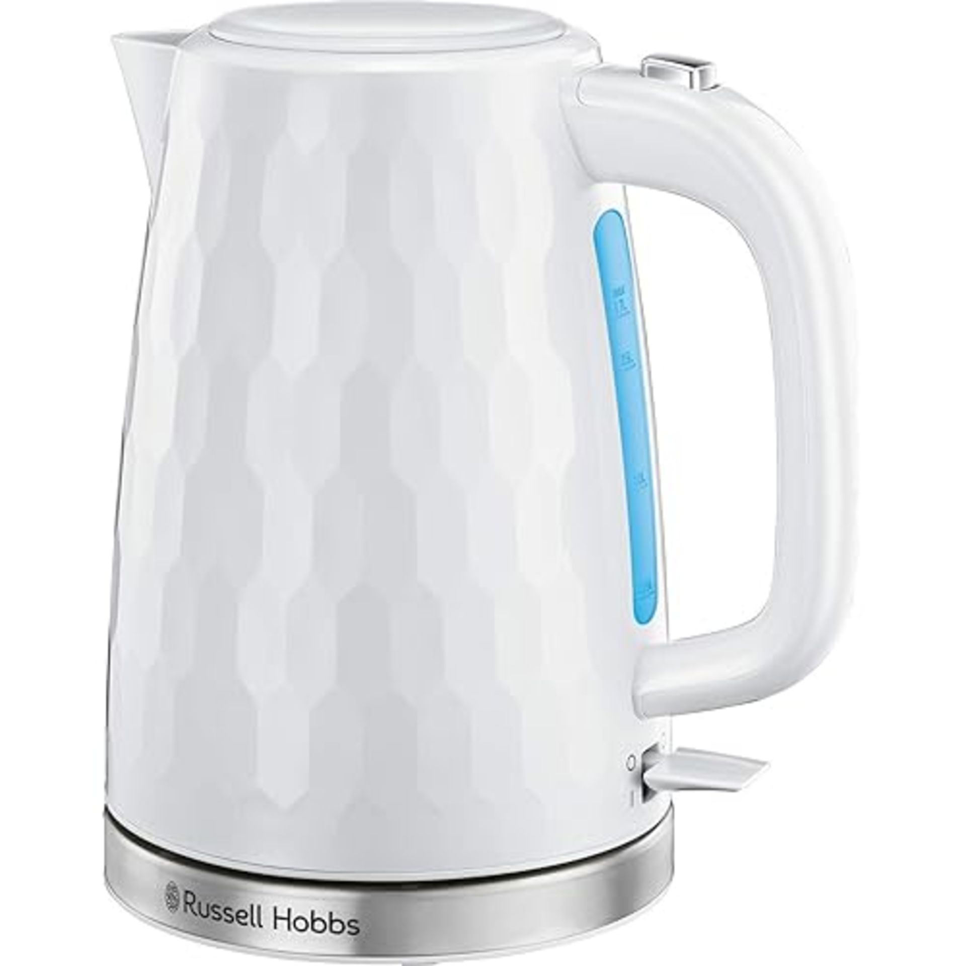 Russell Hobbs 26050 Cordless Electric Kettle - Contemporary Honeycomb Design with Fast Boil and B...