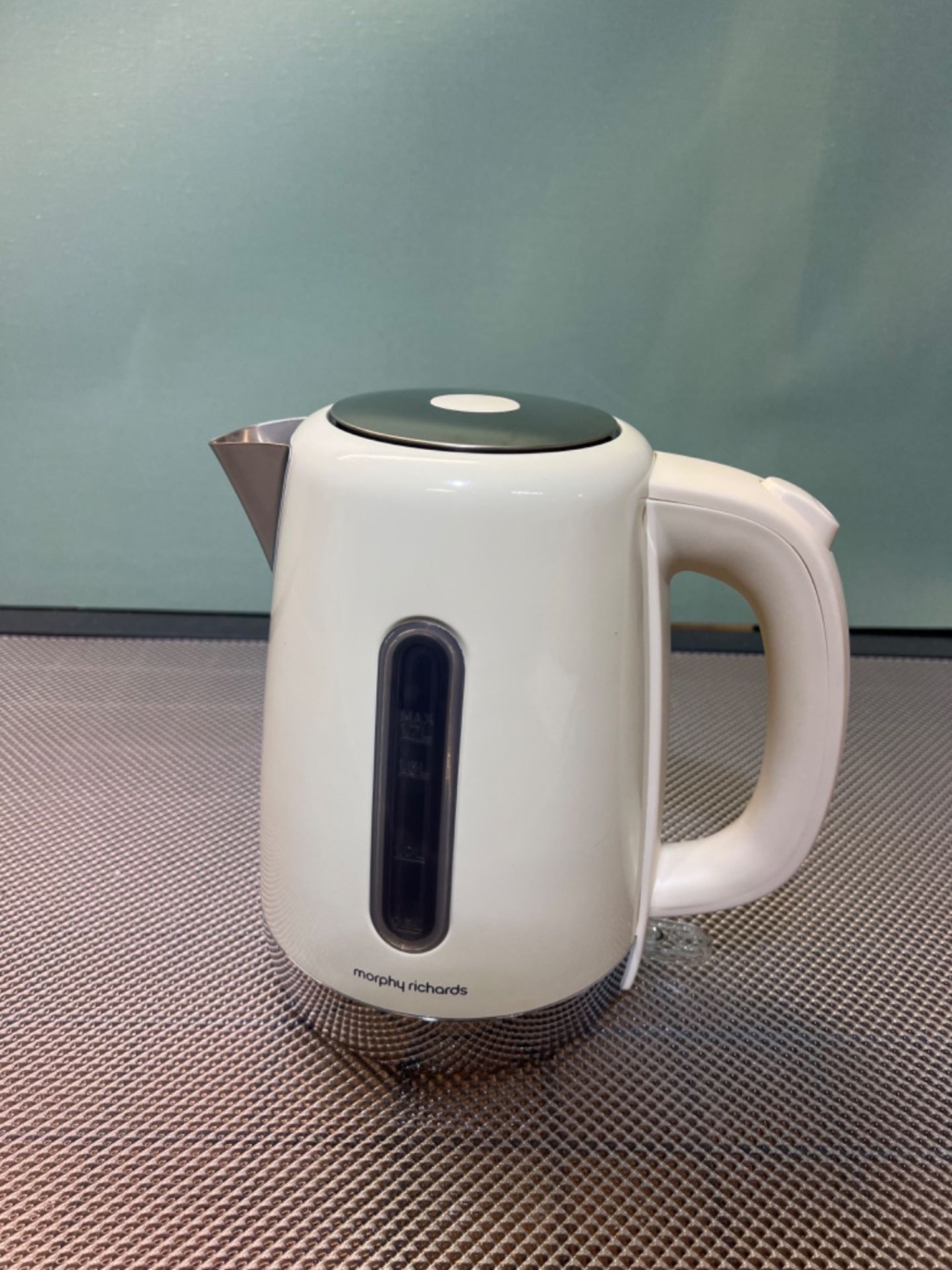 Morphy Richards 102784 Cream Equip Stainless Steel Jug Kettle, 3000 W, 1.7 Litre, Cream - Image 2 of 2
