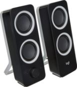 Logitech Z200 2.0 Speaker with Subwoofer, Surround Sound, 10 Watt Top performance , 2x 3,5 mm...